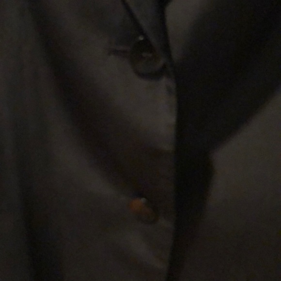 Ann Taylor black silk suit  jacket - Picture 5 of 6